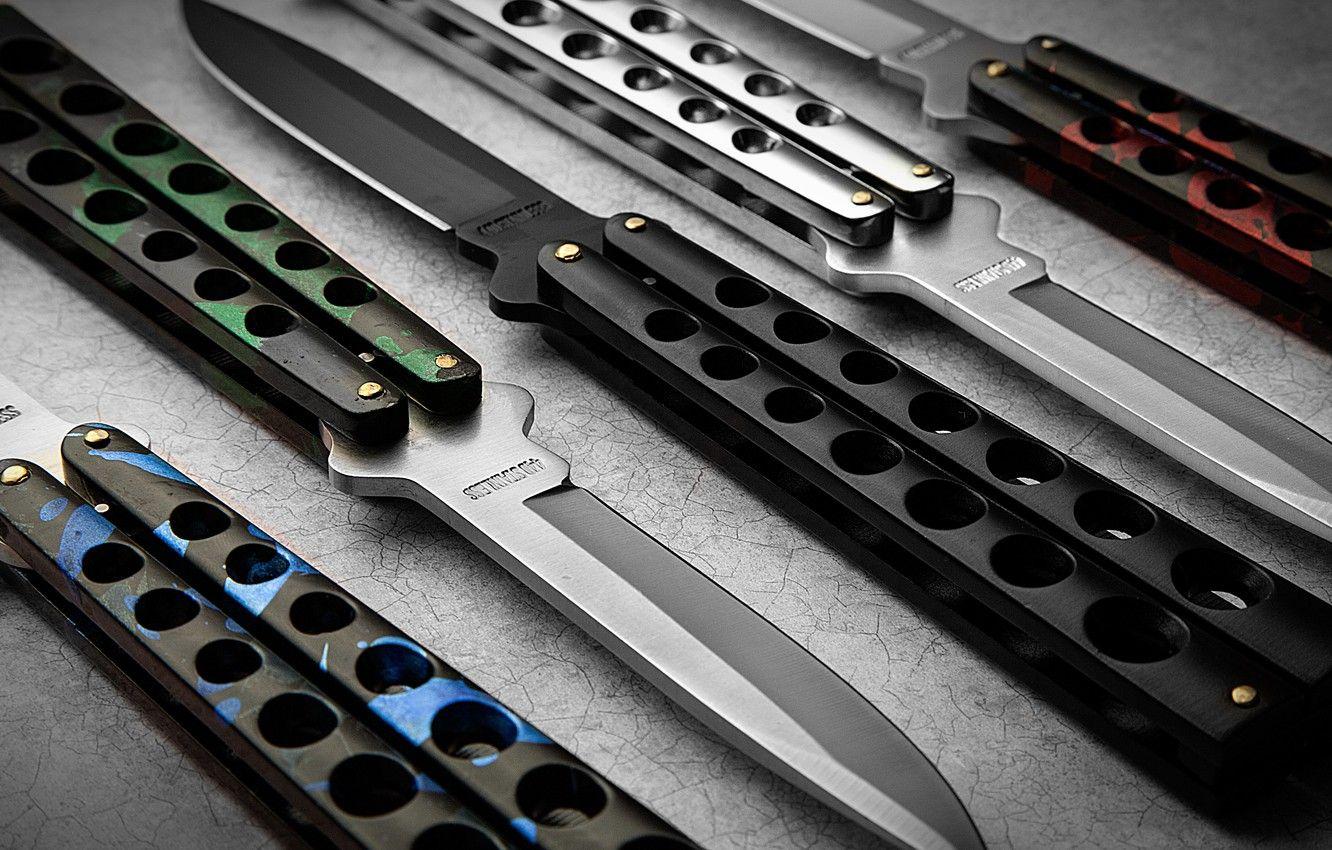 1332x850 Wallpaper custom, knife, knife butterfly image for desktop, section оружие