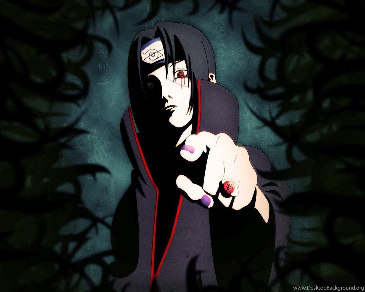 1280x1024 Itachi Uchiha Naruto Wallpaper Anime Wallpaper Desktop Background