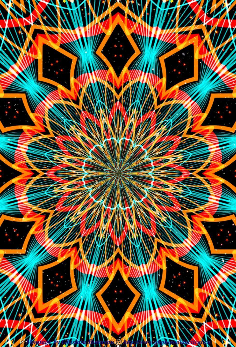 977x1434 Trippy Buddha Wallpaper