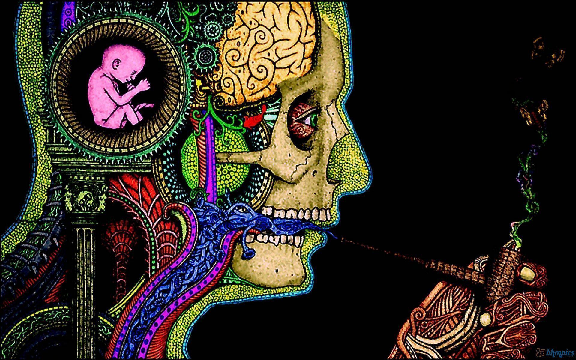 1920x1200 Psychedelic Art Wallpaper