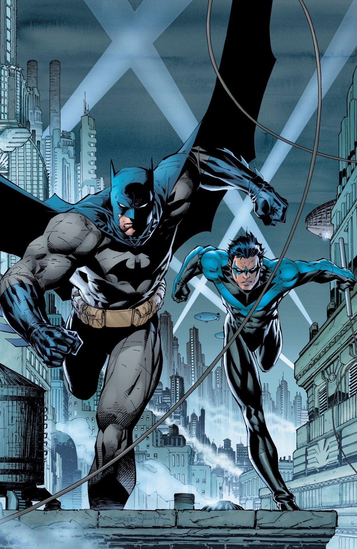 1249x1920 iPhone Jim Lee Batman Wallpaper