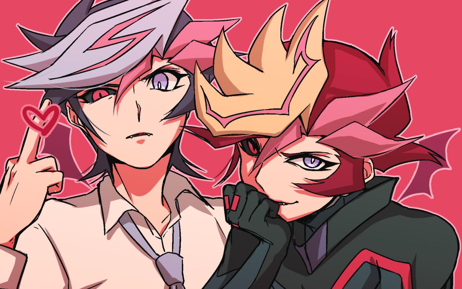 1920x1200 Download wallpaper Yami Yugi, Yugi Muto, anime characters, manga