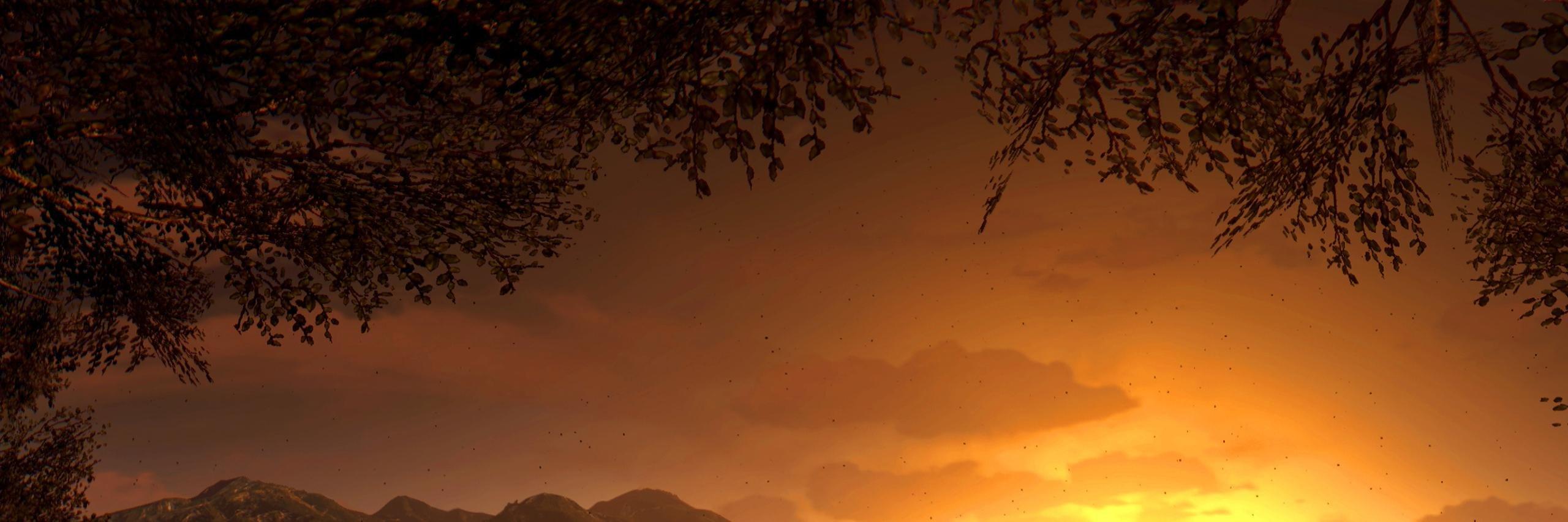 2560x854 Dual monitor Dying Light wallpaper, HD background