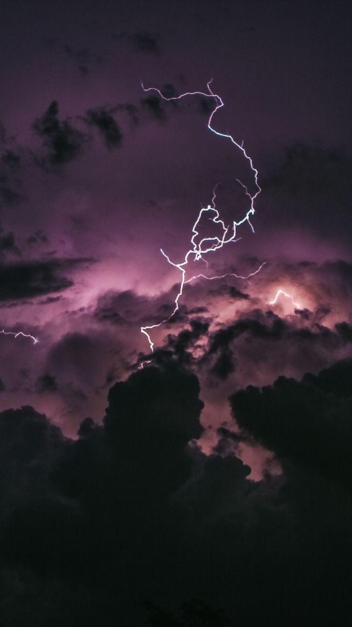 720x1280 Lightning, clouds, dark, storm, 720x1280 wallpaper. Storm