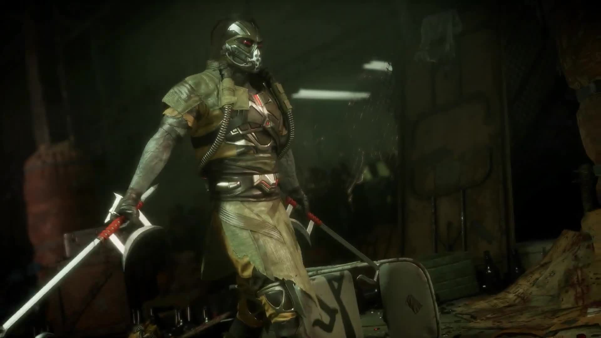1920x1080 Mortal Kombat 11 Kabal Reveal GIF