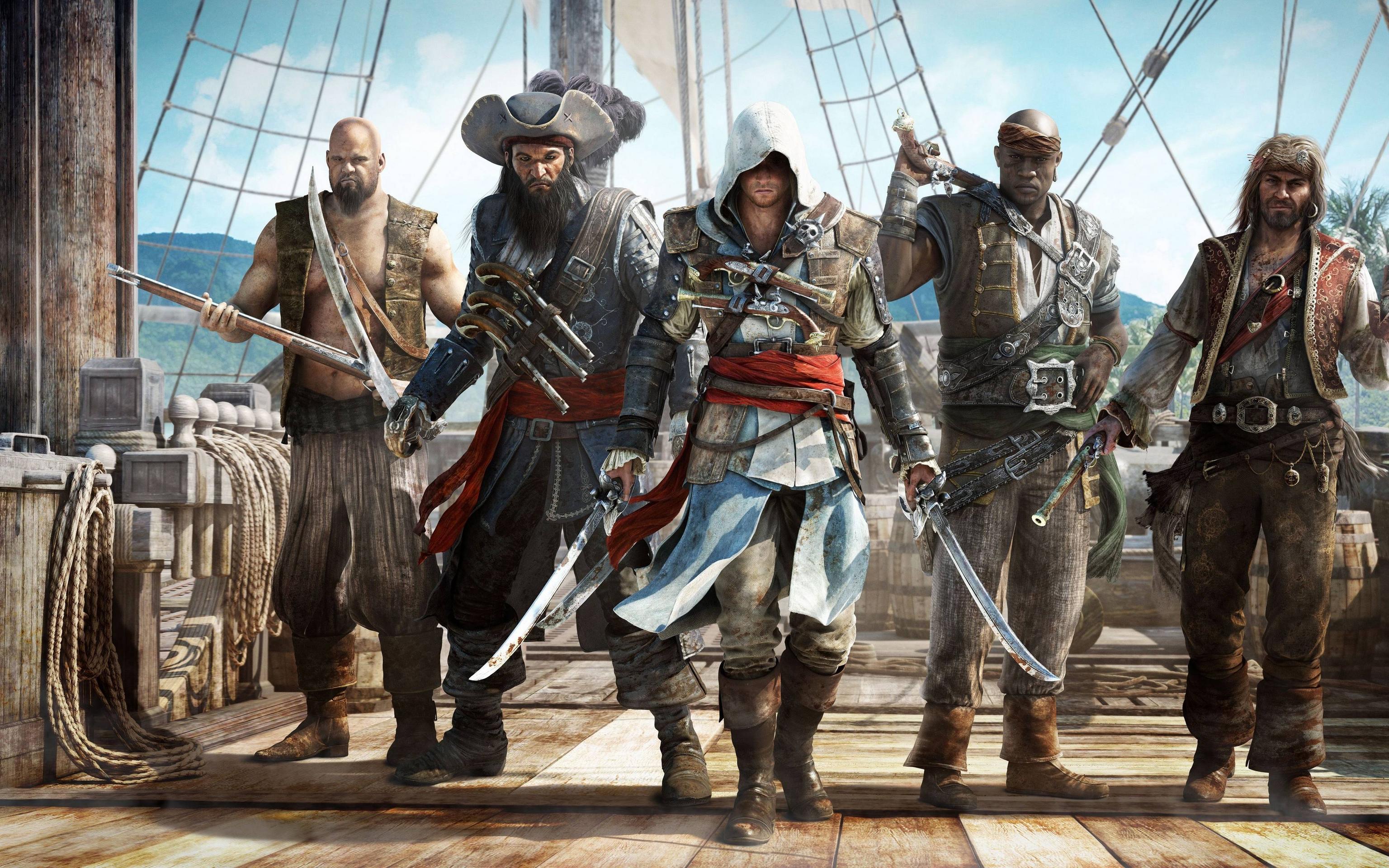 3840x2400 im.55: Assassin's Creed Black Flag Wallpaper 3840x2400