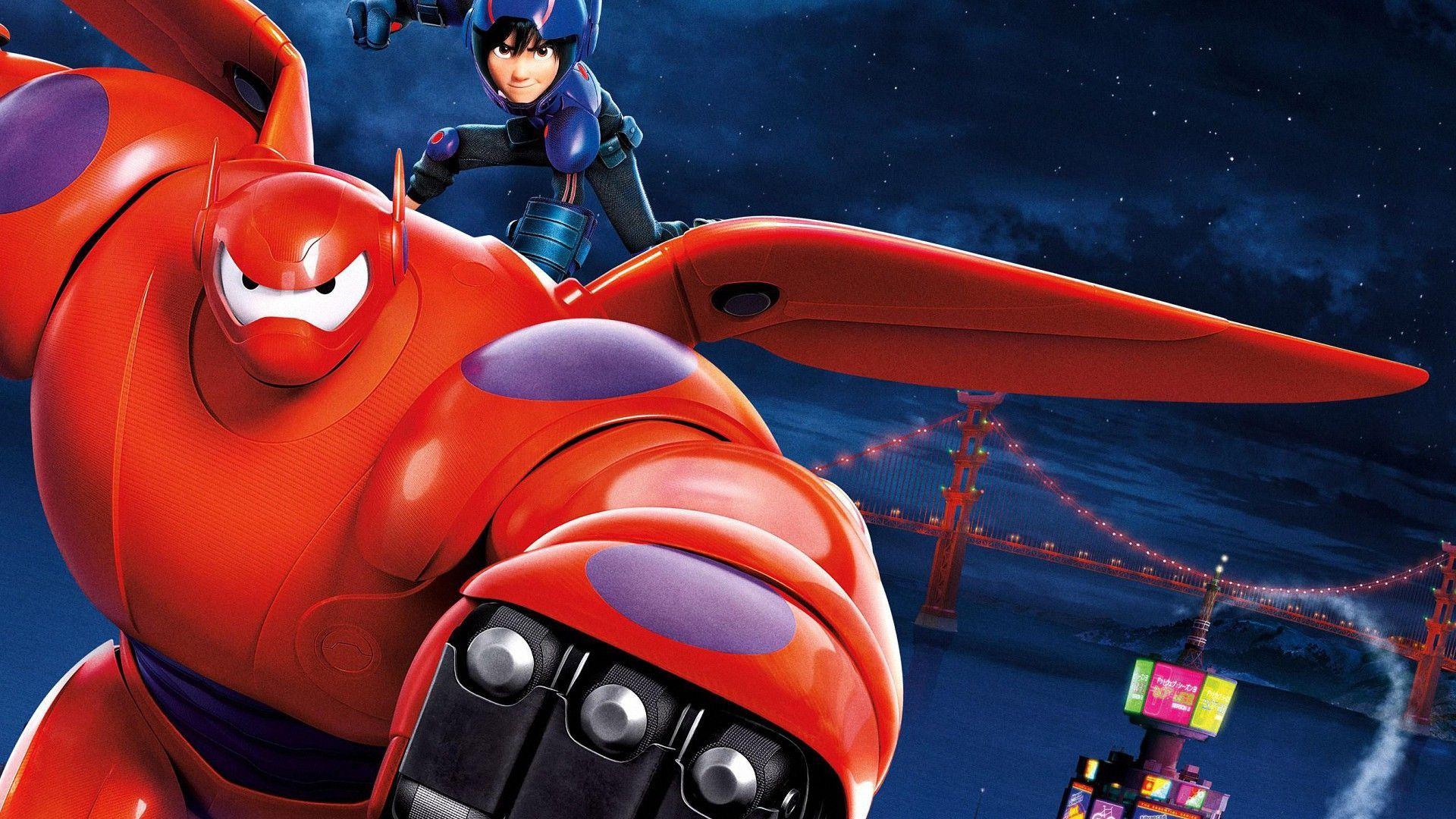 1920x1080 big hero 3D disney movie HD wallpaper