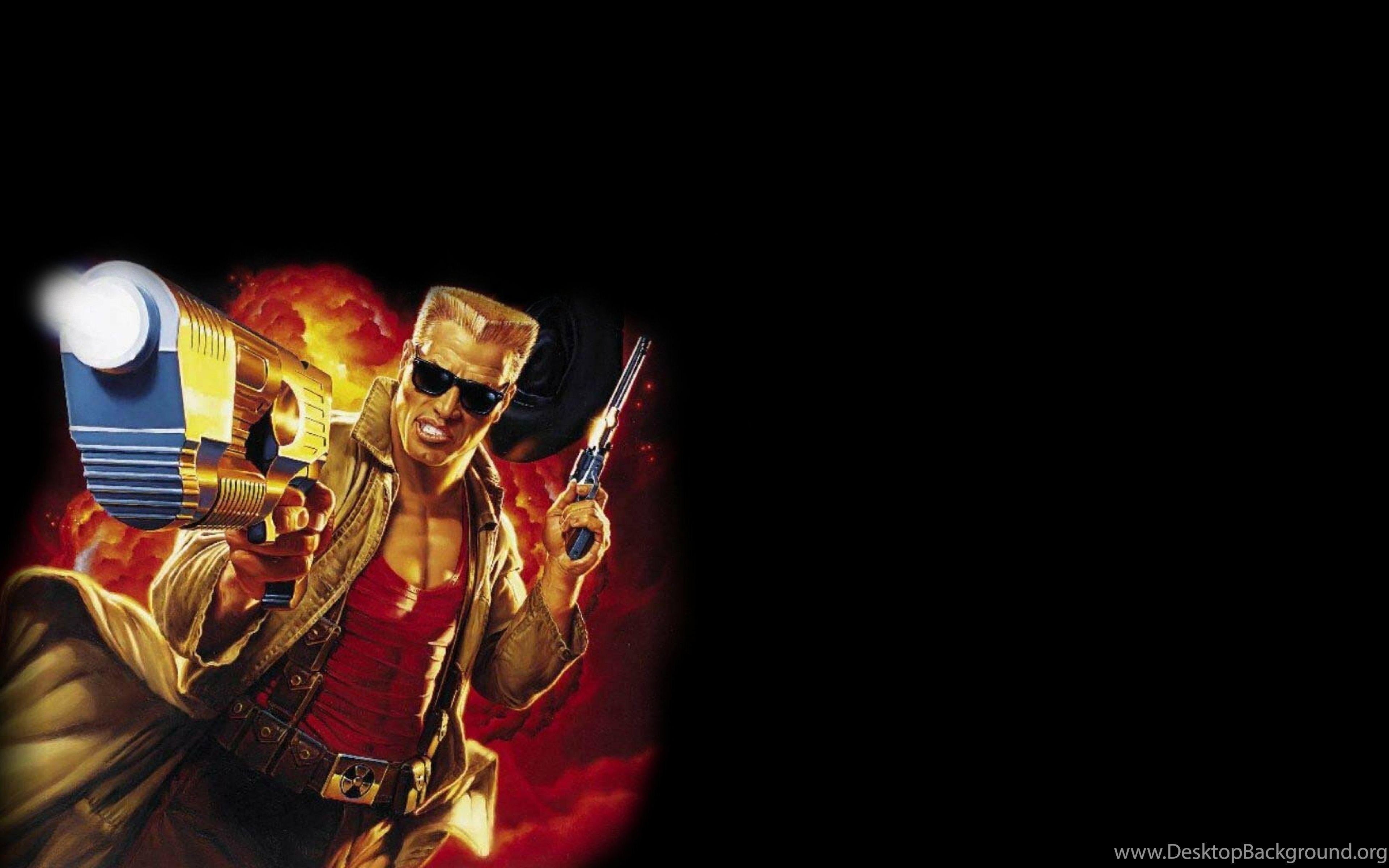 3840x2400 Download Wallpaper 3840x2400 Duke Nukem, Duke Nukem 3D, Hero, Gun