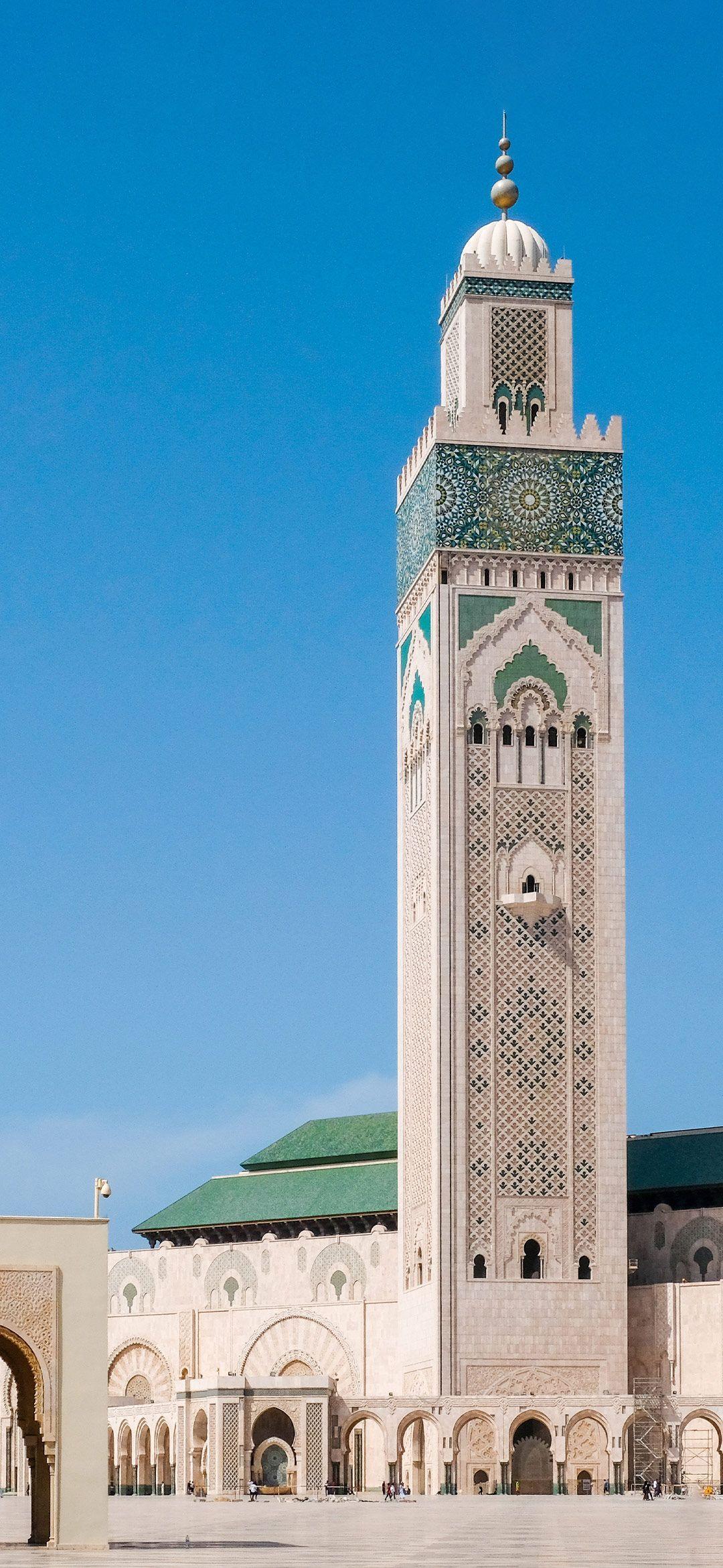 1080x2340 Location: Hassan II Mosque, Casablanca, Morocco Photo By Hans