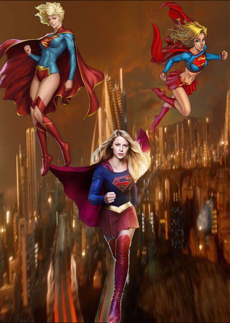 755x1057 Supergirl phone wallpaper