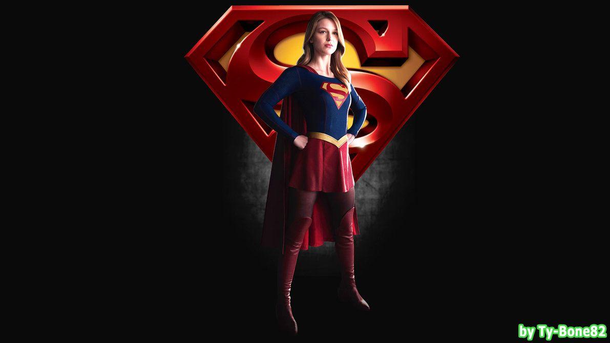 1191x670 Melissa Benoist As Supergirl Wallpaper 002 By Super TyBone82