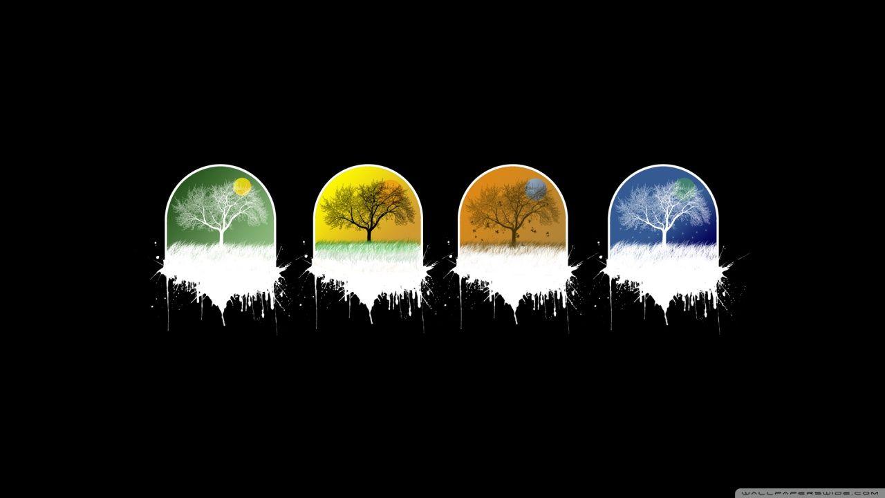 1280x720 Four Seasons Ultra HD Desktop Background Wallpaper for 4K UHD TV : Tablet