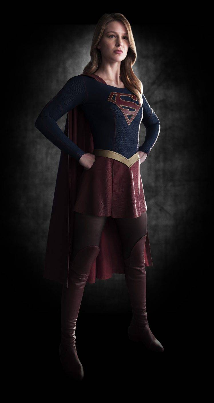 748x1409 Supergirl, Melissa Benoist, DC Comics Wallpaper HD / Desktop
