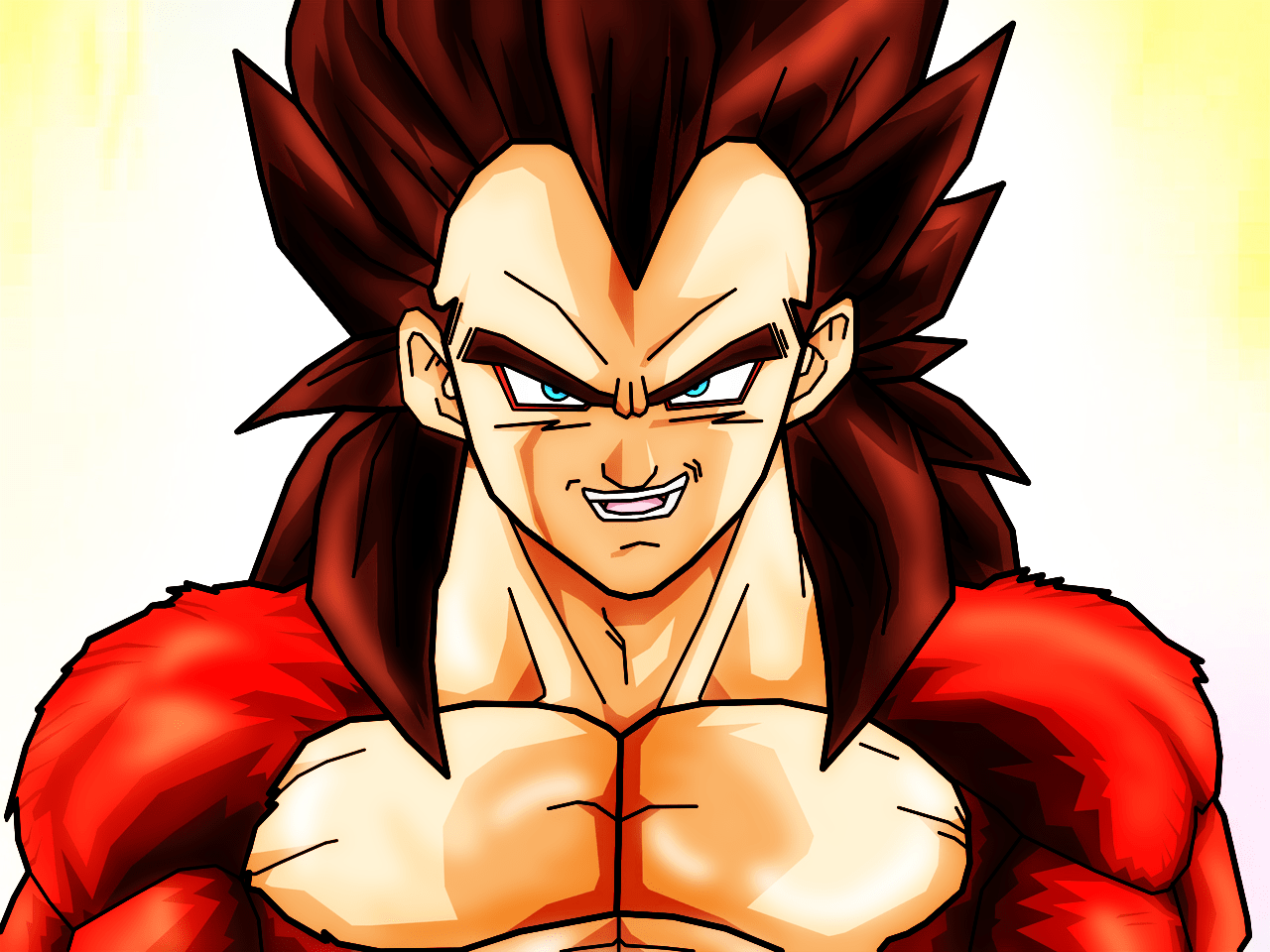 dragon ball super saiyan 4 vegeta