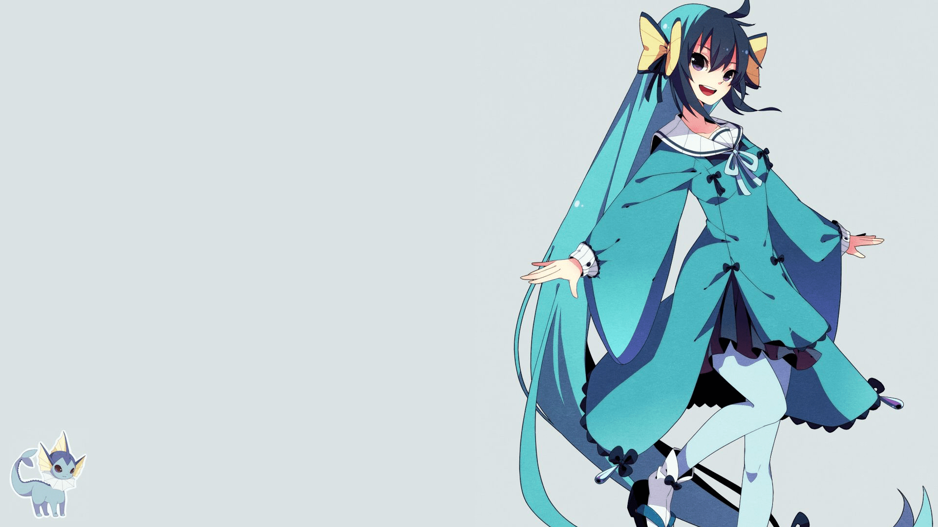 1920x1080 Pokémon Human) Vaporeon