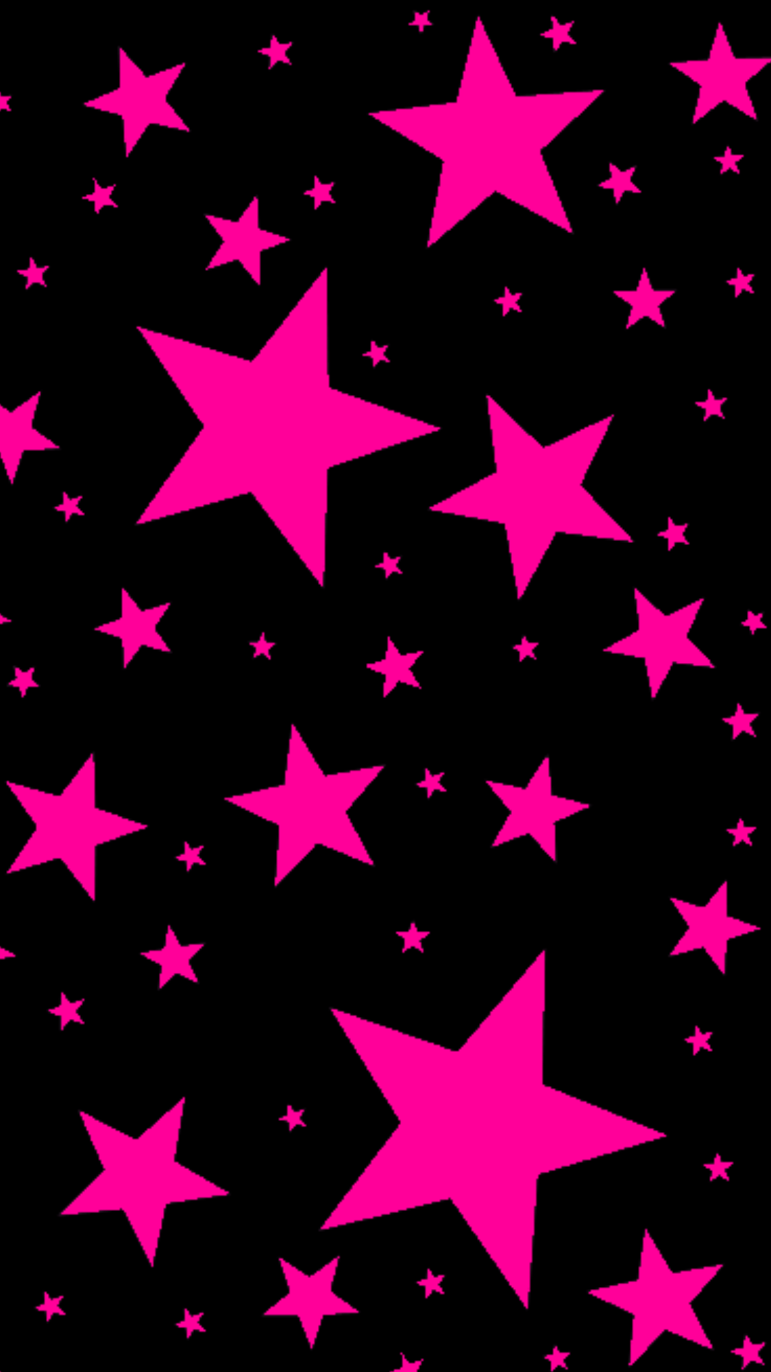 1125x2001 Pink Stars.By Artist Unknown. Neon wallpaper, Star wallpaper