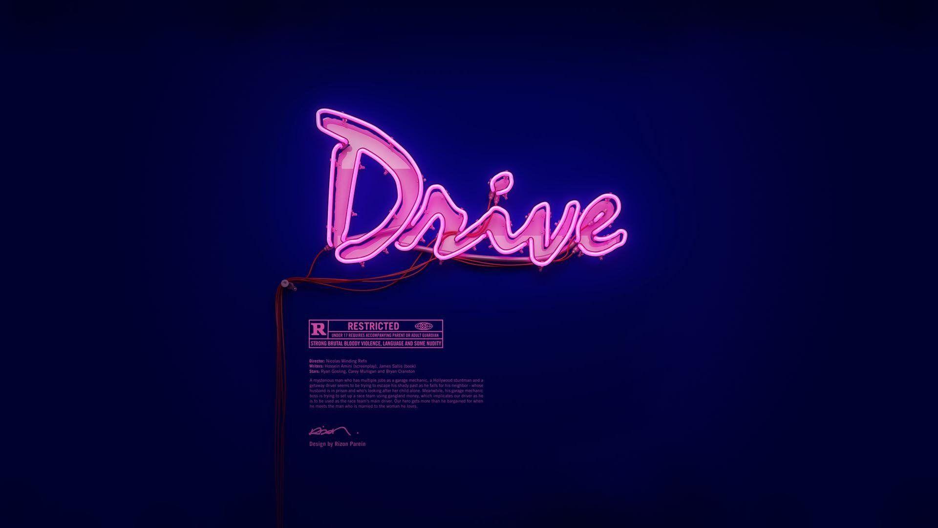 1920x1080 Movies drive Drive (movie) neon wallpaperx1080