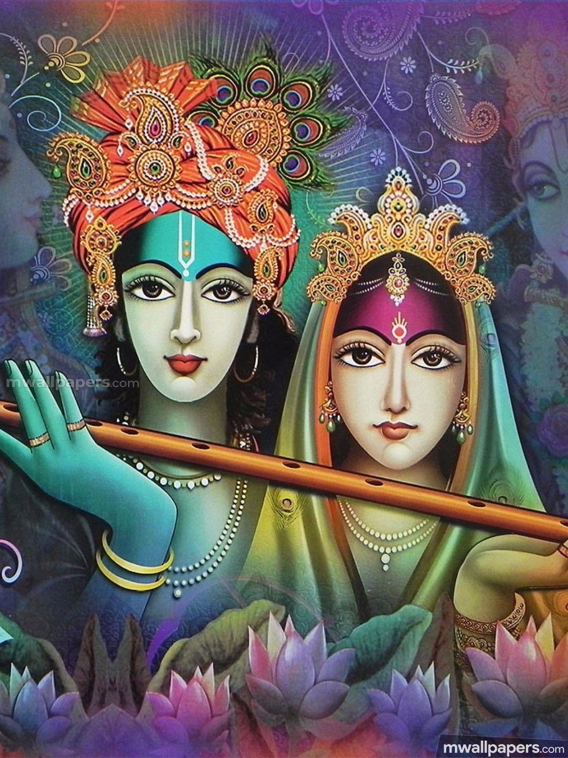 1110x1480 Radha Krishna God Hình nền HD