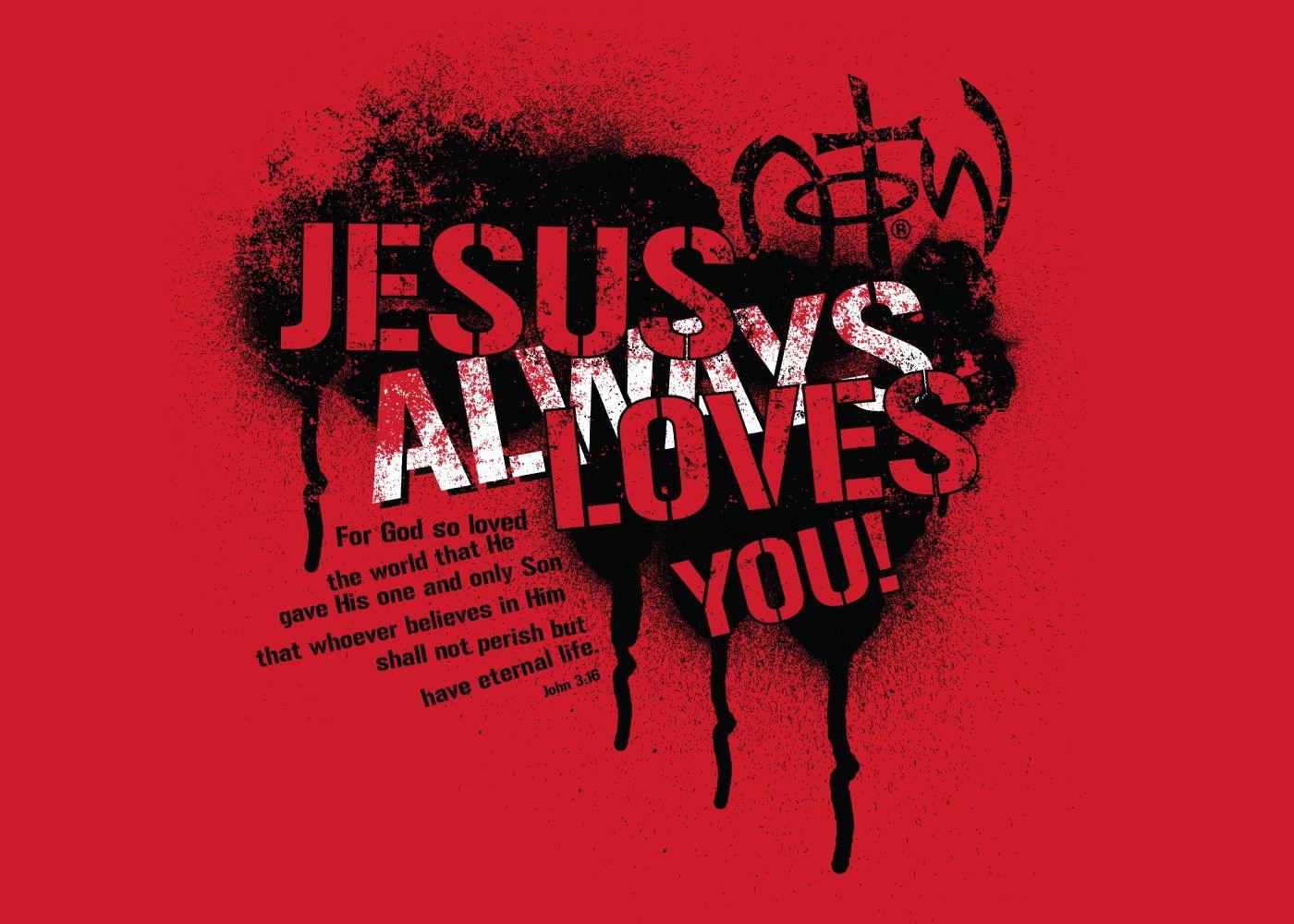 1400x1000 Jesus Loves Me Wallpaper