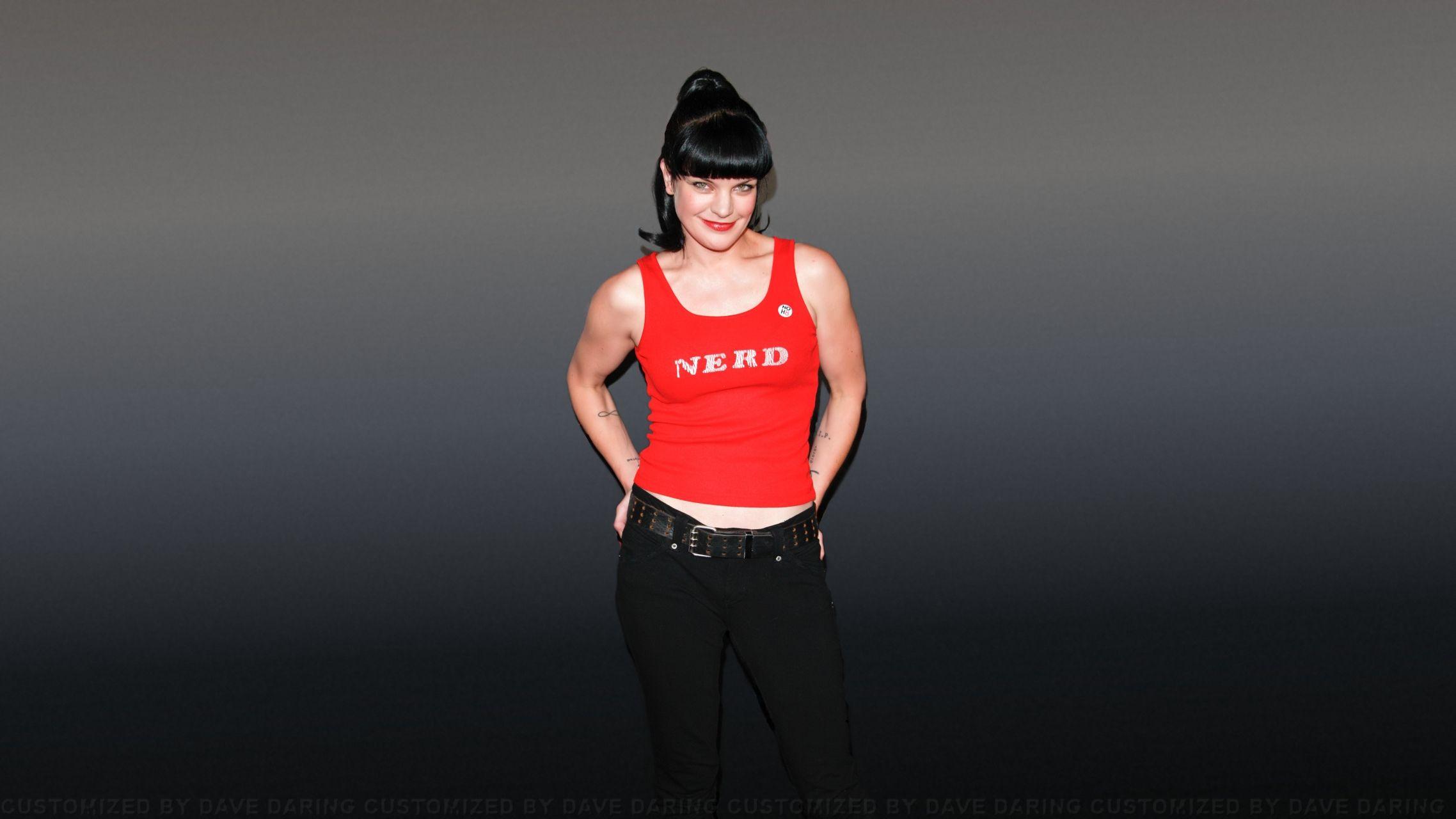 2276x1280 Pauley Perrette Nerd II By Dave Daring
