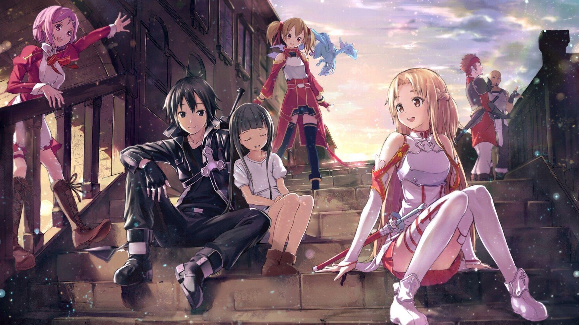 Sword Art Online Pc Wallpapers Top Free Sword Art Online Pc Backgrounds Wallpaperaccess
