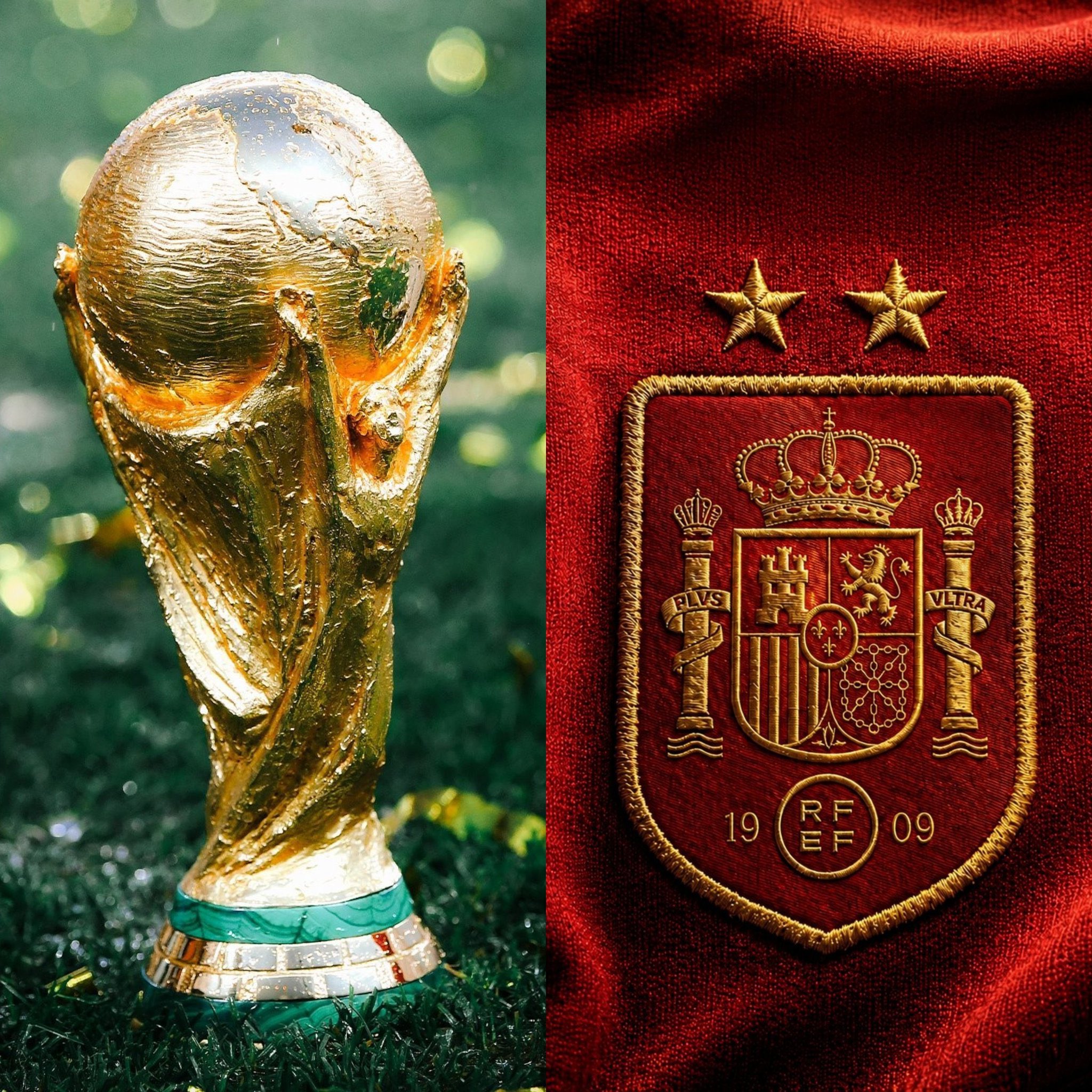 2048x2048 Spain 2026 World Cup winners