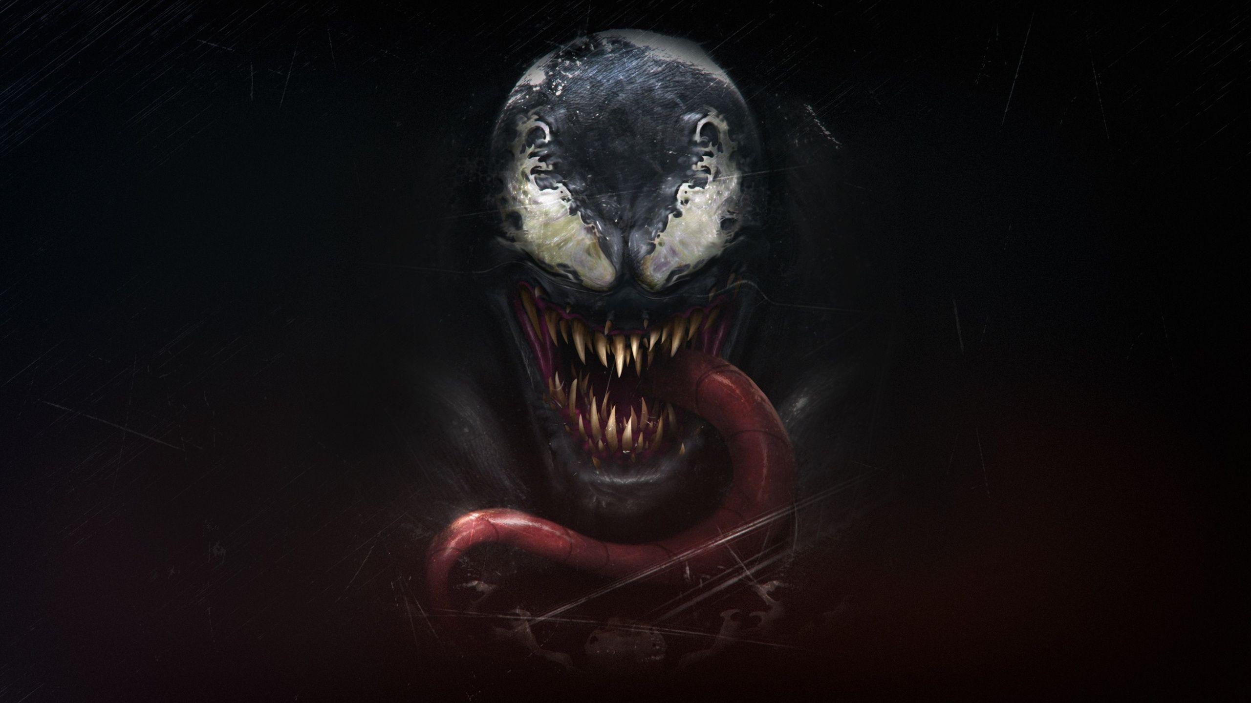 2560x1440 Venom Dark Artwork 1440P Resolution HD 4k Wallpaper
