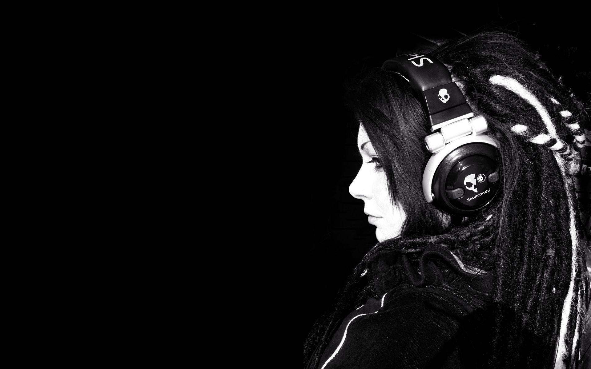 1920x1200 Wallpaper Anime Dark Girl
