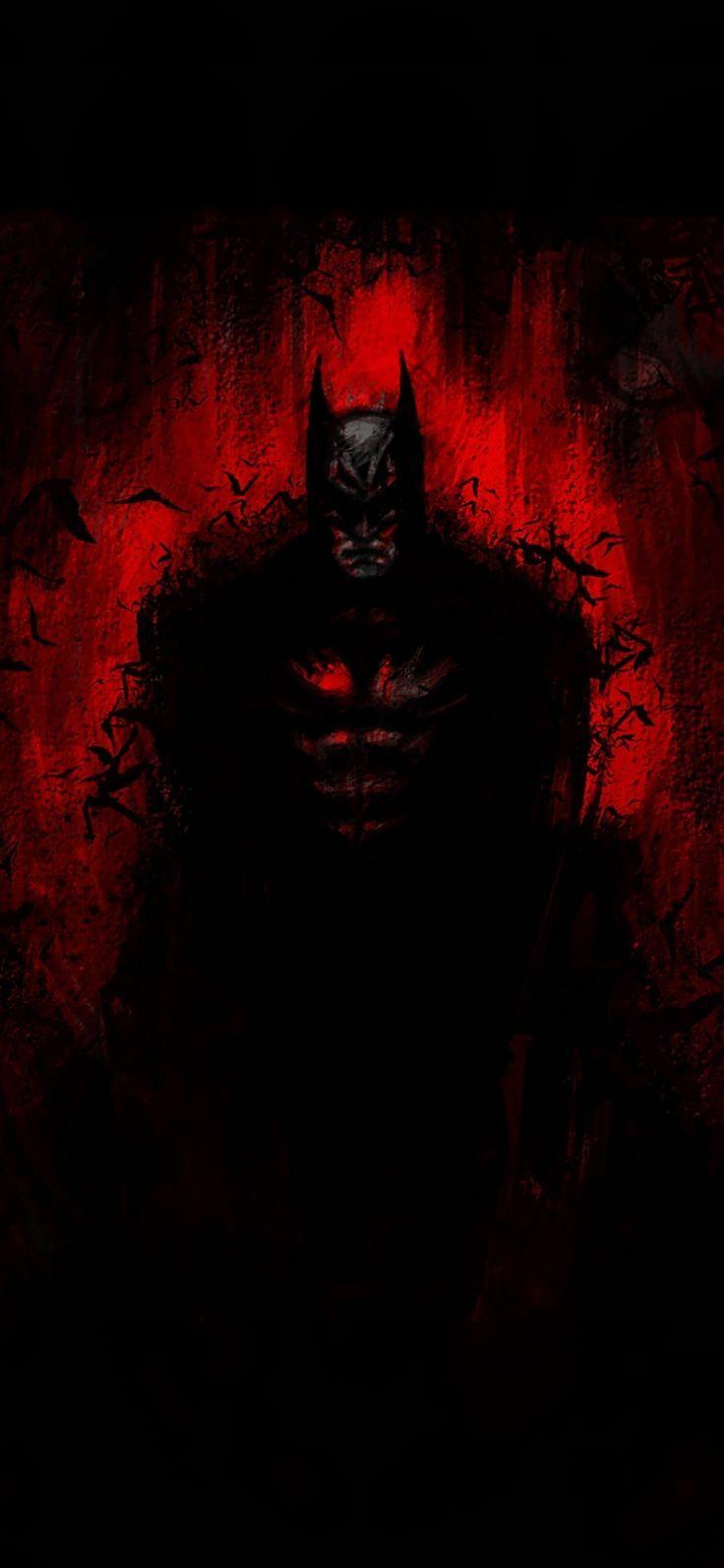 736x1593 Batman Minimal Wallpaper