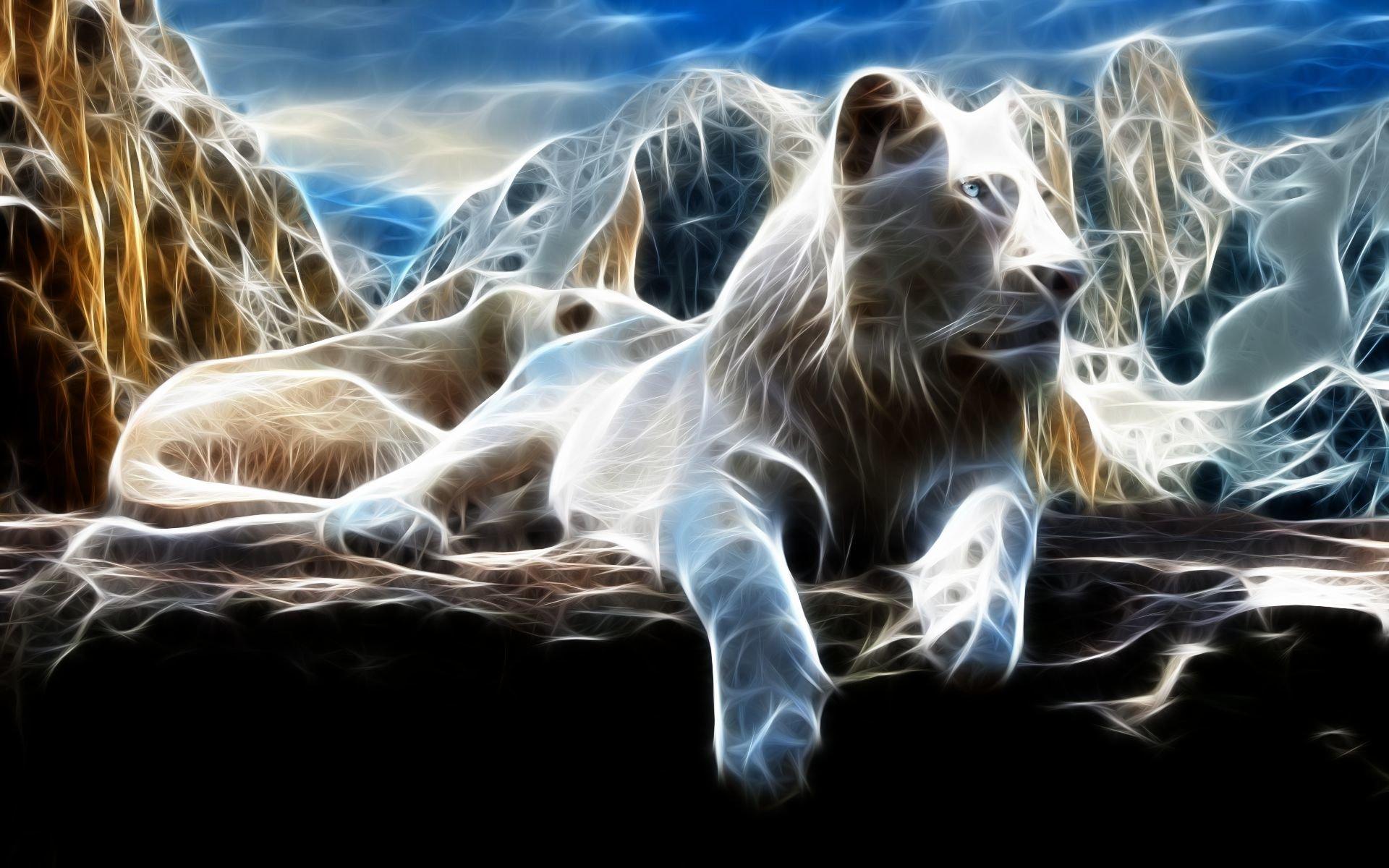 1920x1200 White Lion wallpaper 1920x1200 desktop background