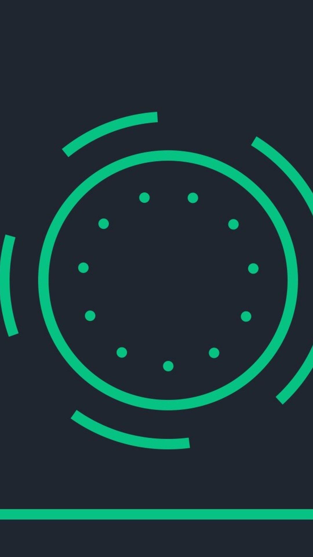1080x1920 Simple Circle Minimalism Wallpaper - [1080x1920]