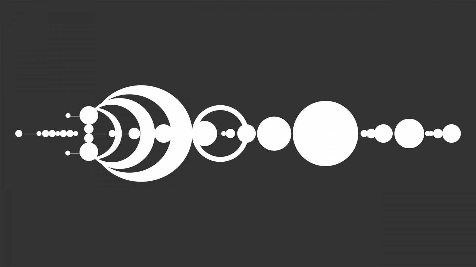 1600x900 Crop Circles Simple Wallpaper Abstract