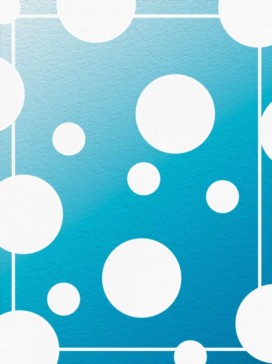 900x1203 Original Circle Small Fresh Minimalist Border Background Mobile