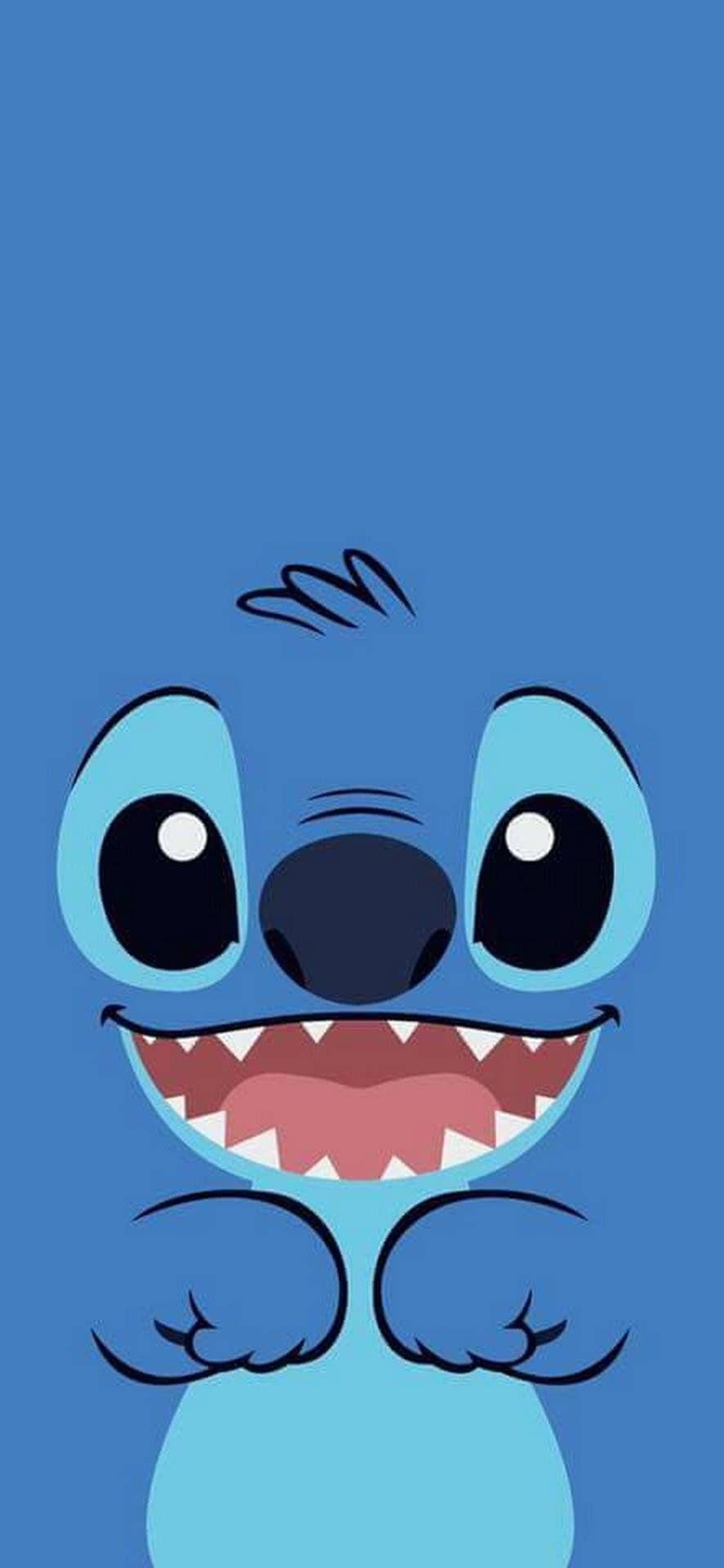 886x1920 Aesthetic Stitch Wallpaper