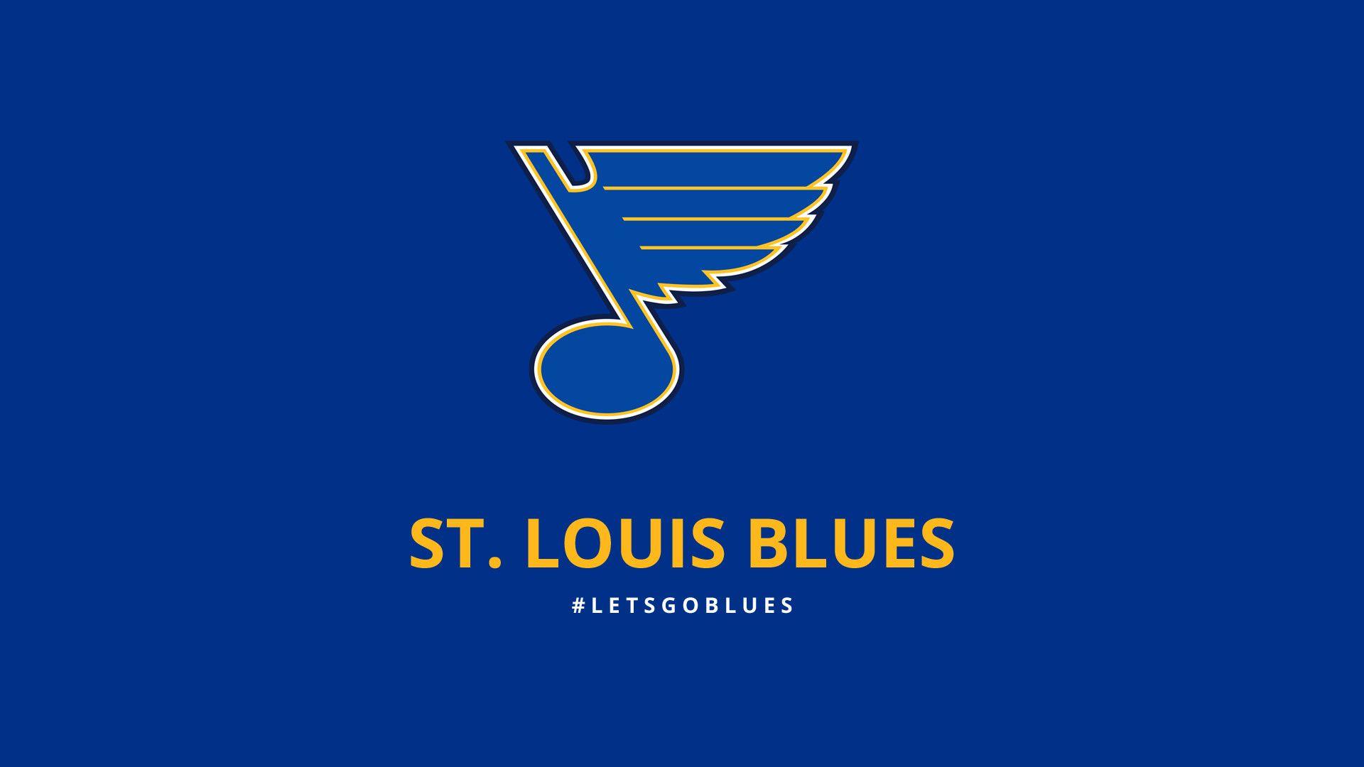 1920x1080 St Louis Blues Logo Wallpaper