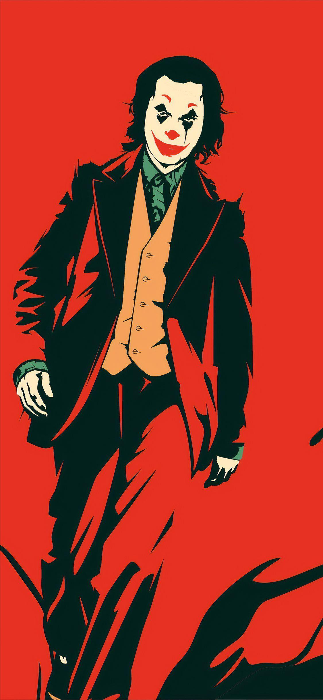 1125x2436 Joker 4k iPhone 11 Wallpaper