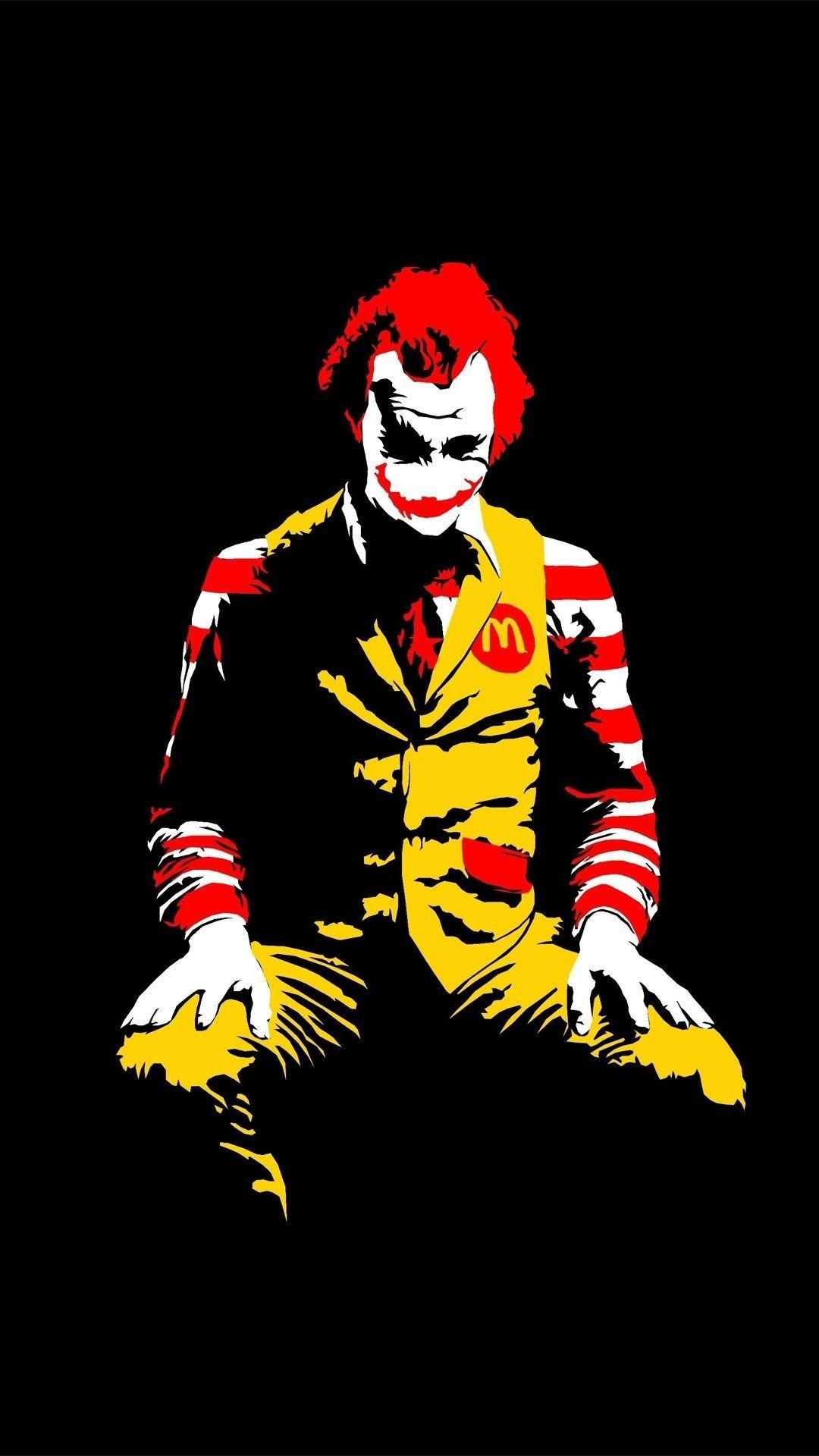 1080x1920 iPhone 6 Joker 3D Wallpaper Download