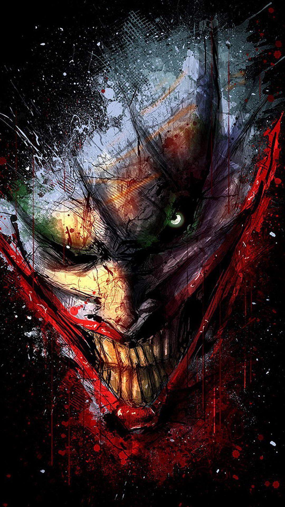 1080x1920 iPhone 6 Joker Wallpaper Art