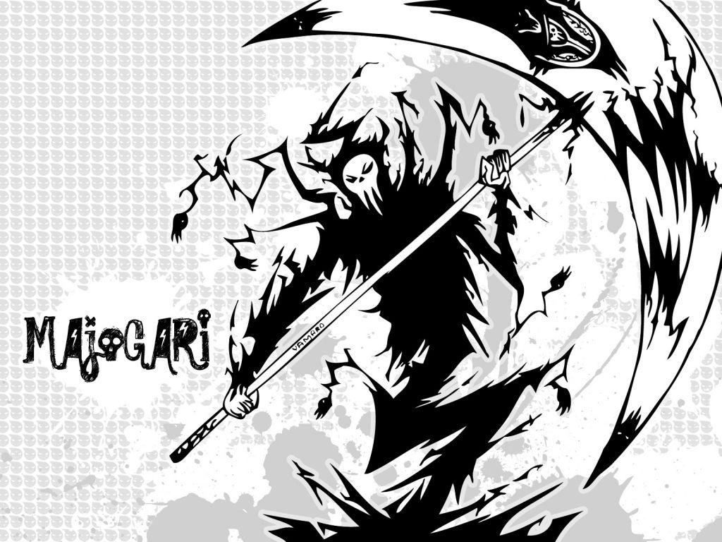 1024x768 Soul Eater Scythe Anime