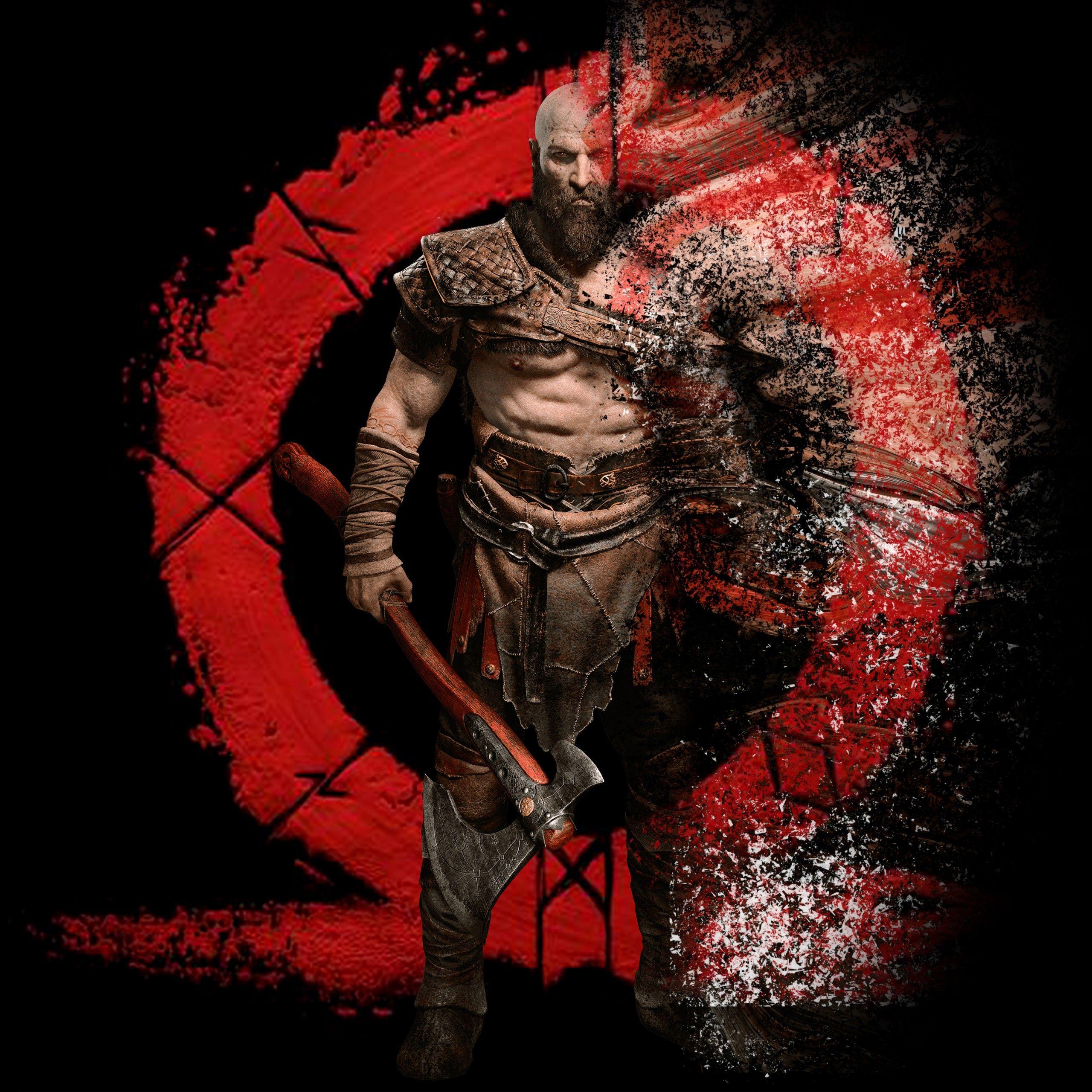2560x2560 God Of War 4k