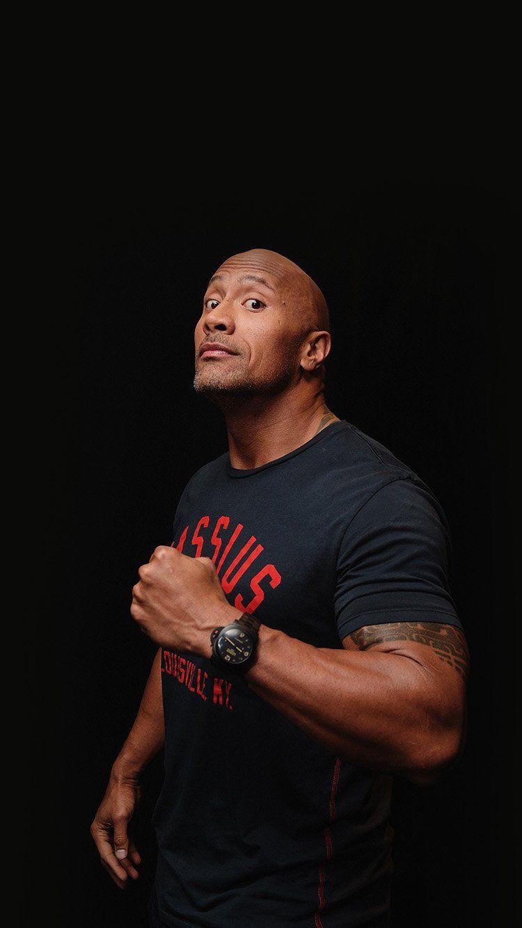 750x1334 Dwayne Johnson HD iPhone Wallpaper