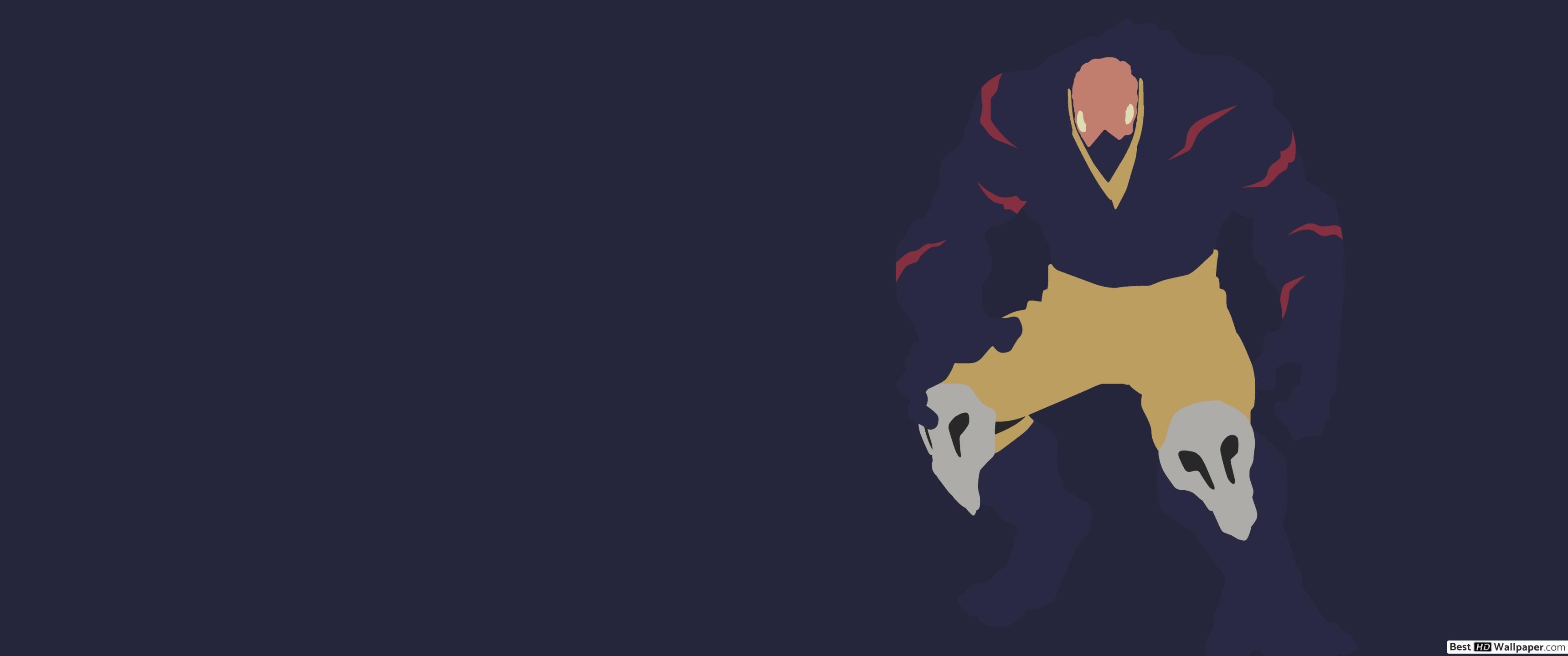 3440x1440 My hero academia minimalist HD wallpaper download
