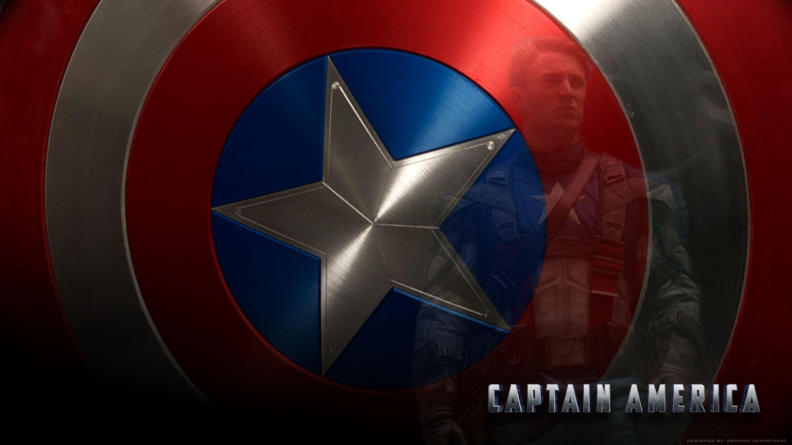 2560x1440 Captain America Background. Captain