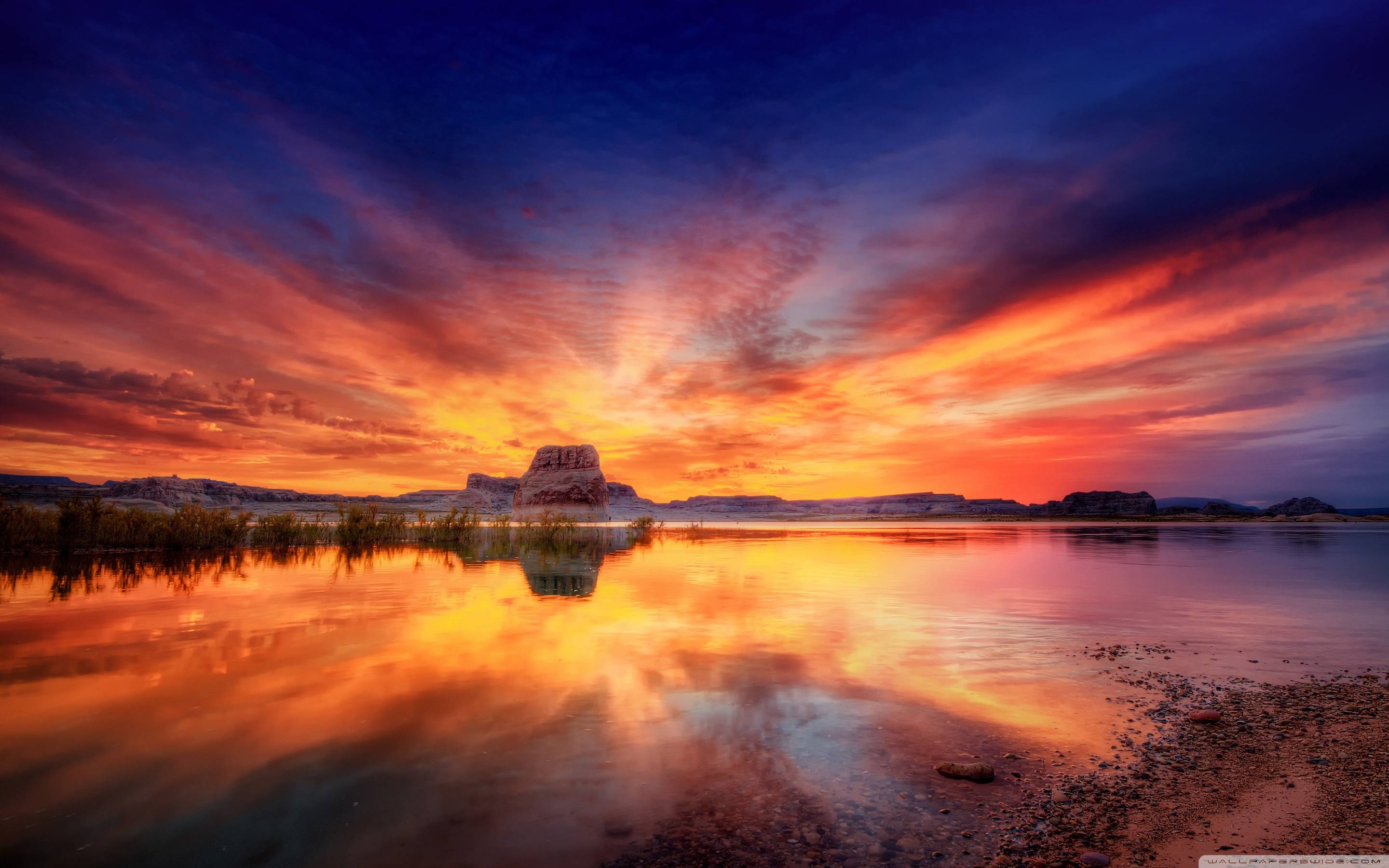 2880x1800 Ocean Sunsets Wallpaper
