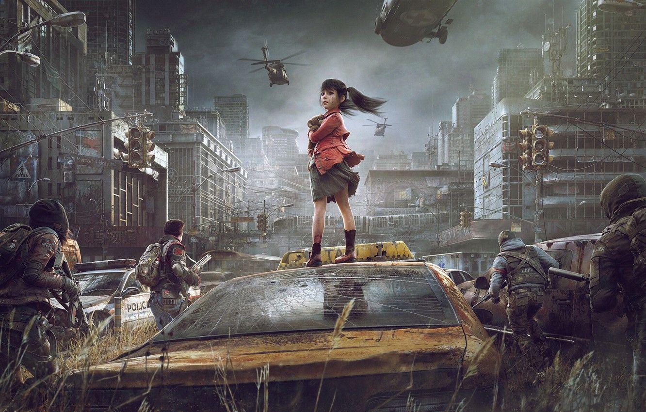 1332x850 Wallpaper Apocalypse, survival game, Michael Black, Take back the city, Children of Fall, Life after, Recapture the city, survival game, Children of autumn, Life After image for desktop, section фантастика