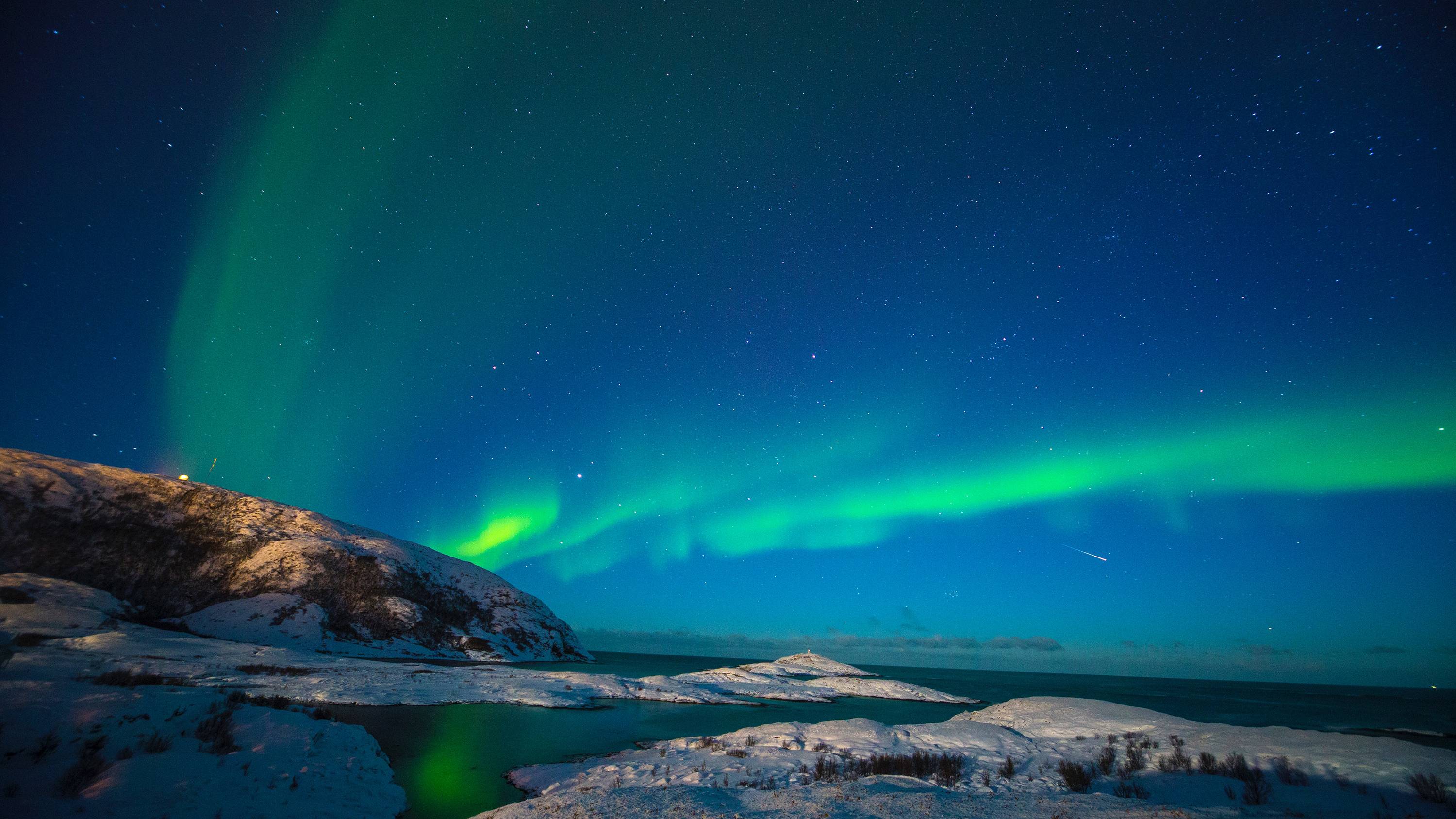 3000x1688 Aurora Sky Wallpaper