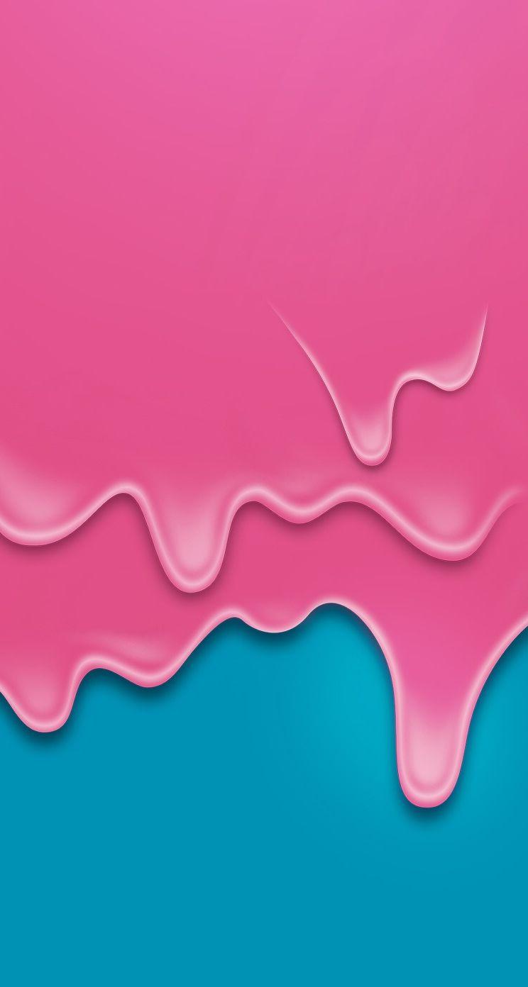 744x1392 Downfall Liquid Paint iPhone Wallpaper. Fondos. Liquid