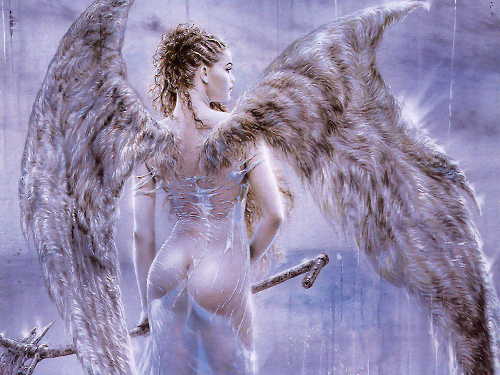 1024x768 Luis Royo Fallen Angel Iv