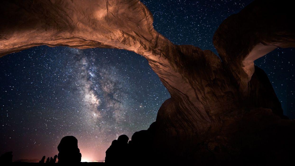 1244x700 Stars skyscapes desert wallpaperx1080