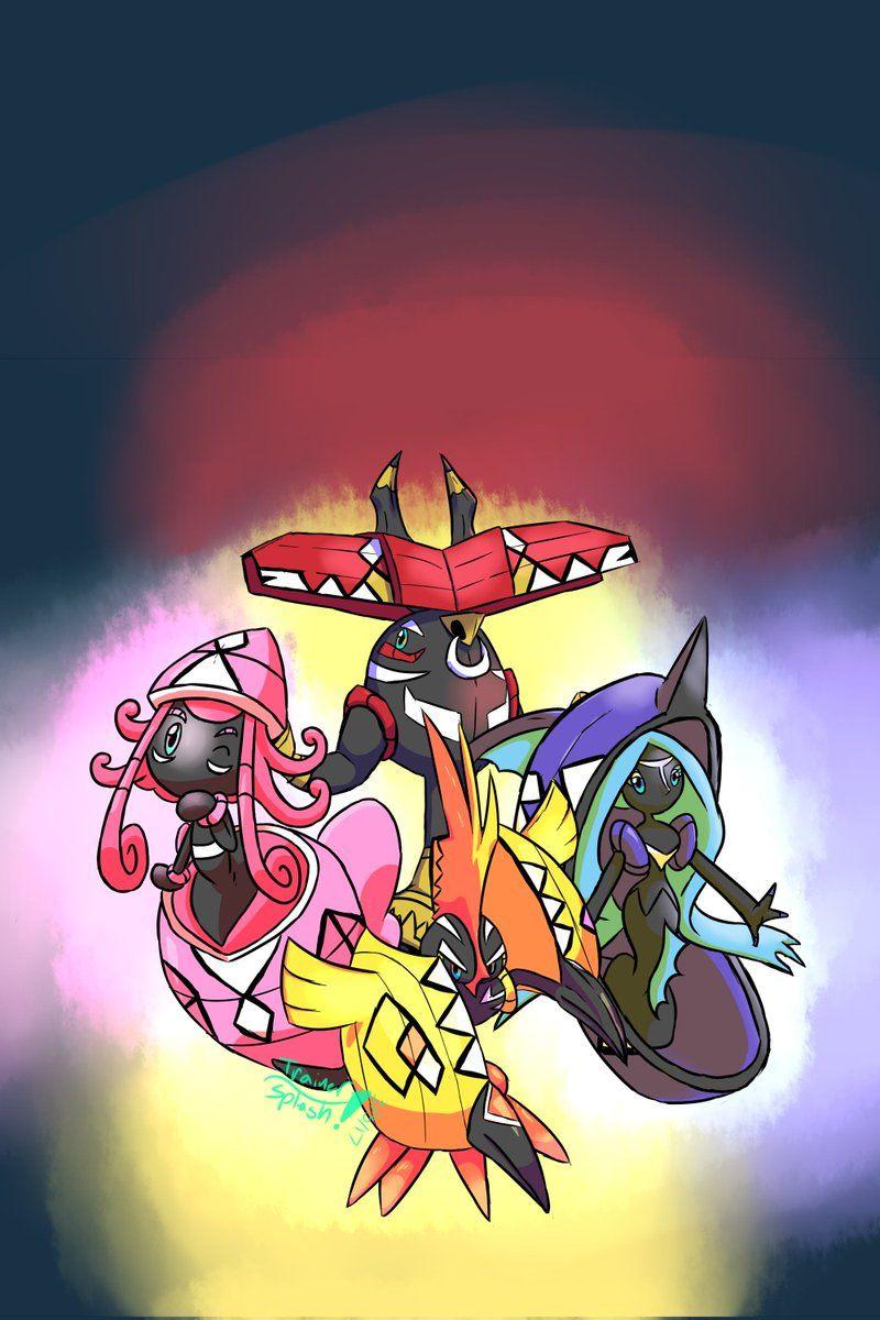 800x1200 Tapu Fini Wallpaper
